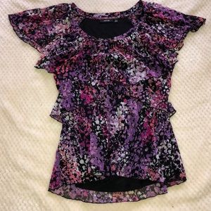 Apt 9 Ruffled Blouse